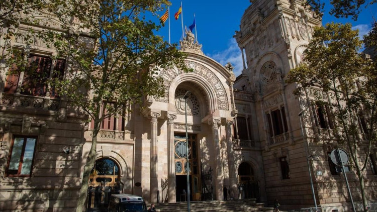 Façana del TSJC| Europa Press