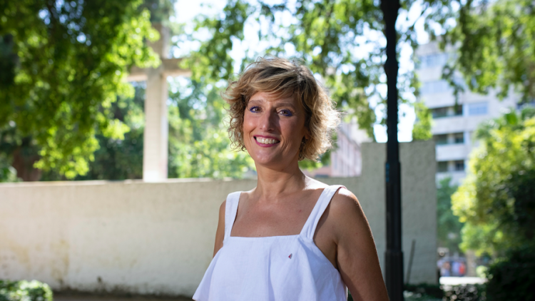 Vero Ruiz, regidora de Memòria Democràtica a Castelló. CARME RIPOLLÉS