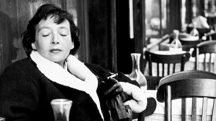Retrat de Marguerite Duras.