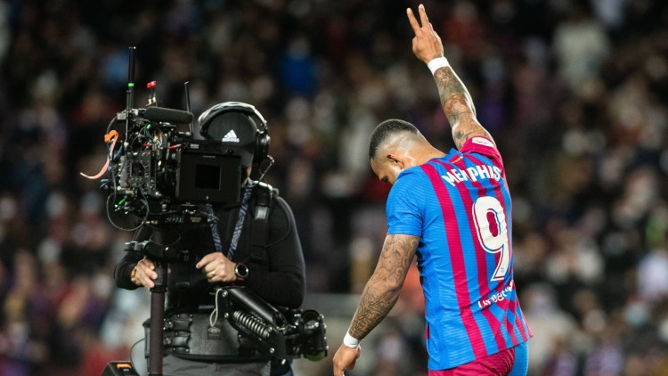 El jugador neerlandès del FC Barcelona, Memphis Depay| Europa Press