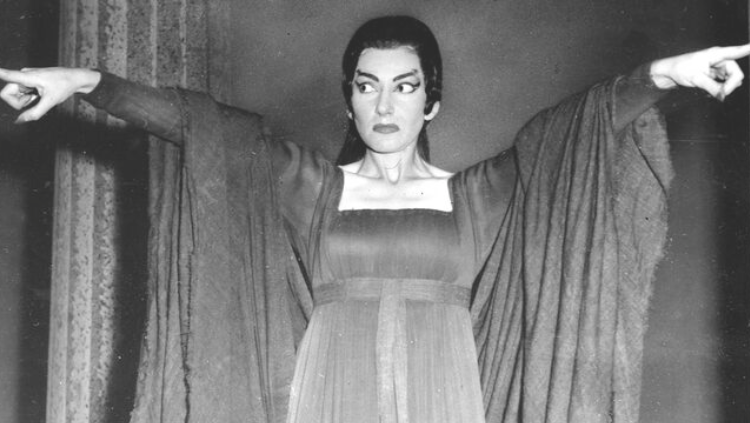 Maria Callas com a Medea al Covent Garden de Londres (1959)