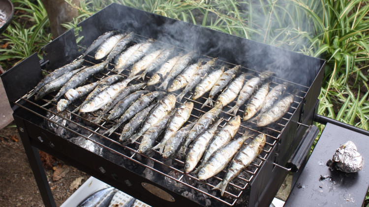 'Sardiñada' gallega. Lameiro, CC BY-SA 4.0, via Wikimedia Commons