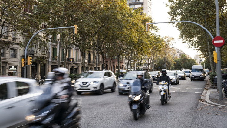 Trànsit a Barcelona. Europa Press