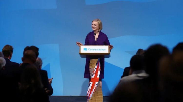 Liz Truss, primera ministra britànica. Der Spiegel