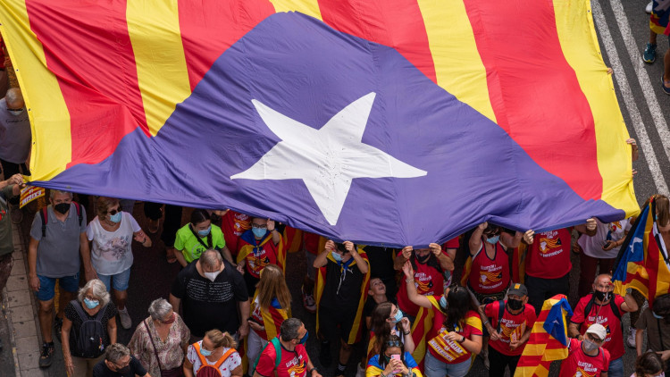 Diada del 2021. Europa Press