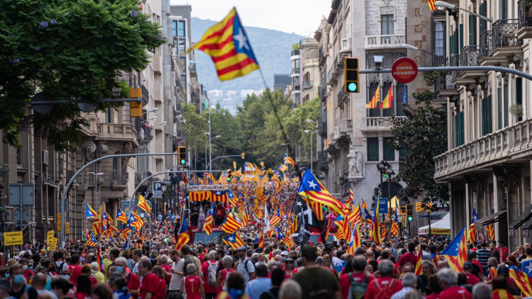 Diada del 2021. Europa Press