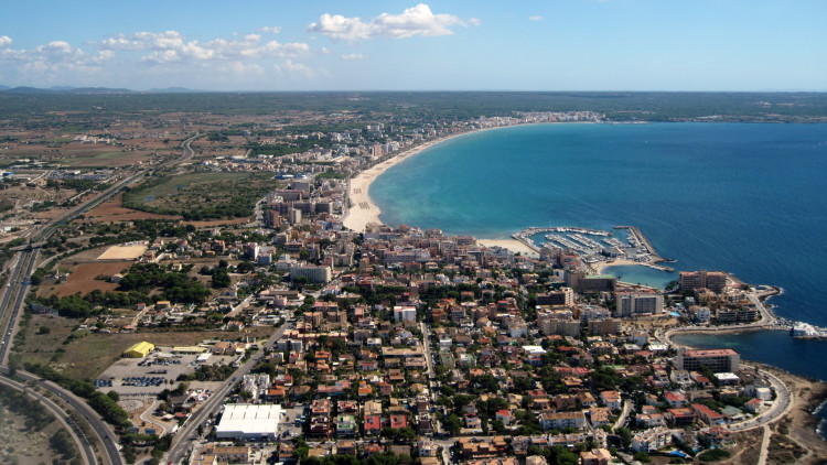 Panoràmica del barri de Can Pastilla, a Palma