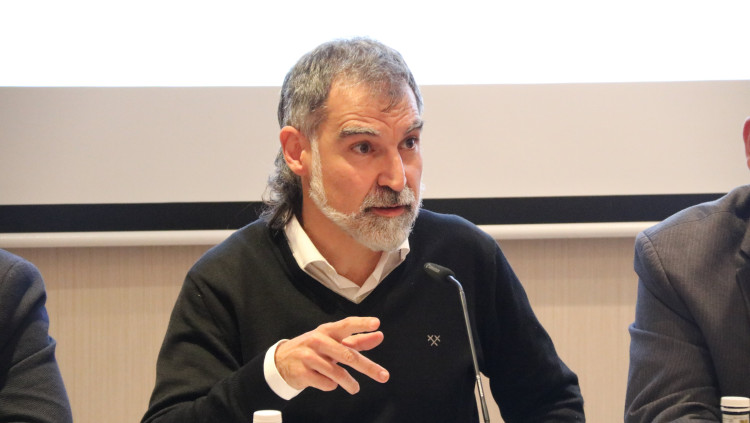 El president d'Òmnium Civil Rights Europe, Jordi Cuixart. Agència Catalana de Notícies