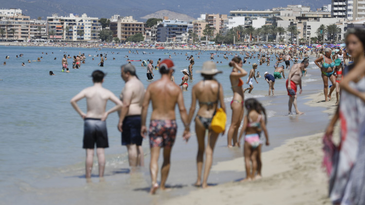 Turistes a Palma. Europa Press