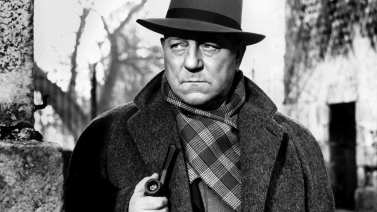 Jean Gabin en el paper del comissari Maigret
