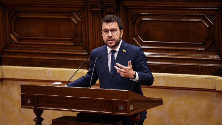El president català, Pere Aragonès. Agència Catalana de Notícies