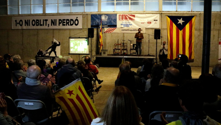 Celebració del cinquè aniversari a Sant Julià de Ramis. Agència Catalana de Notícies