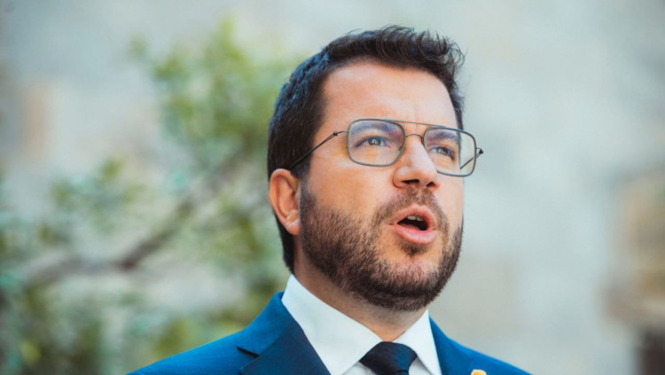 El president català, Pere Aragonès. Agència Catalana de Notícies