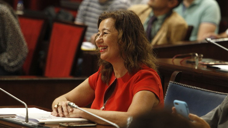 La presidenta balear, Francina Armengol. Europa Press