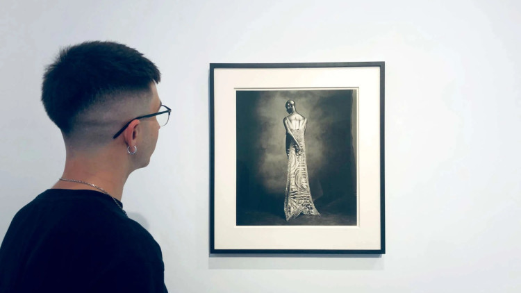 Irving Penn- Callot Swallowtail Dress -1974