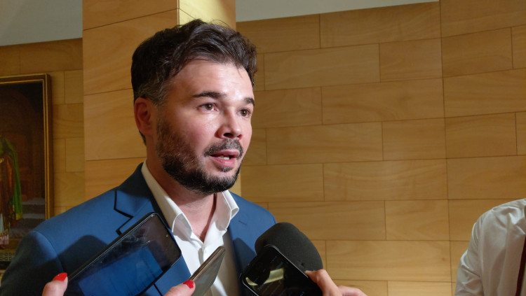 Gabriel Rufián. Agència Catalana de Notícies