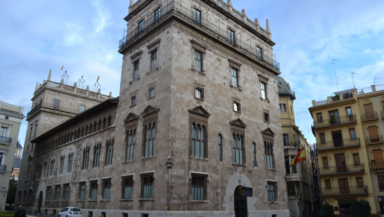Façana de la Generalitat Valenciana| Viquipèdia