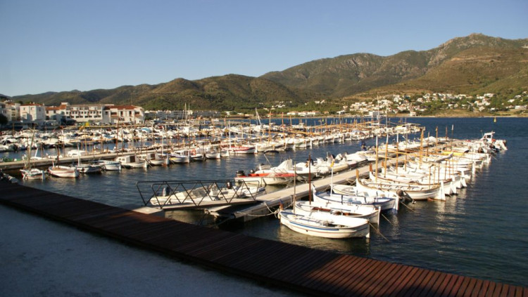El port del Port de la Selva