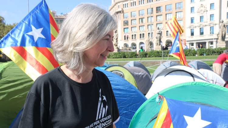 Dolors Feliu, presidenta de l'ANC. Agència Catalana de Notícies