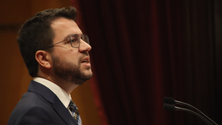 El president català, Pere Aragonès. Agència Catalana de Notícies