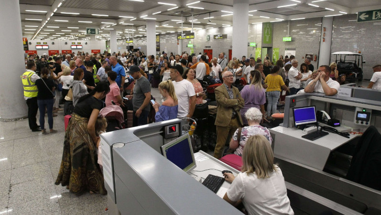 Aeroport de Son Sant Joan, a Palma. Europa Press