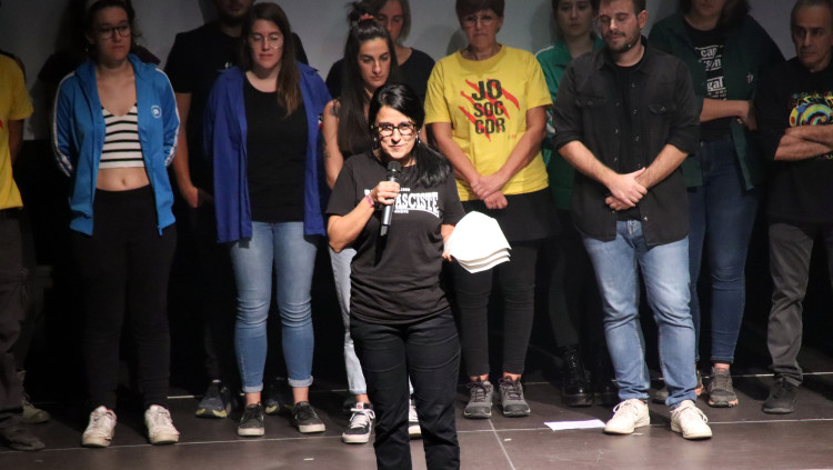 Anna Gabriel. Agència Catalana de Notícies