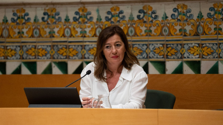 Francina Armengol, presidenta del Govern balear. Europa Press
