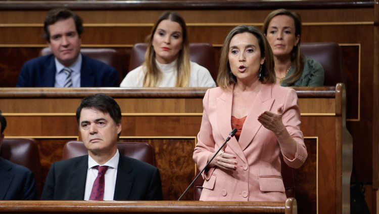 La portaveu del PP, Cuca Gamarra. Agència Catalana de Notícies
