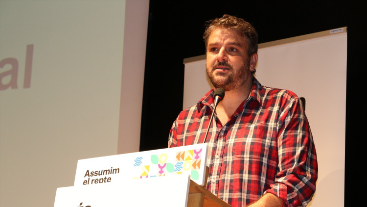 El candidat de Més per Mallorca a la presidència del Govern Balear, Lluís Apesteguia. Europa Press