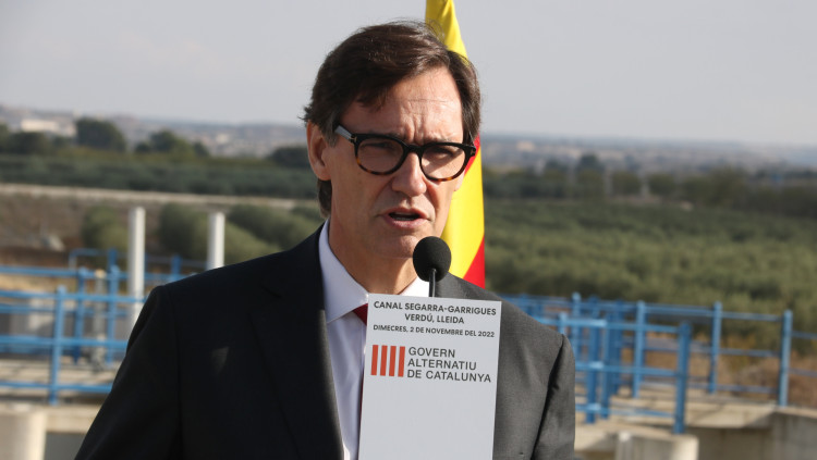 Salvador Illa, líder del PSC. Europa Press