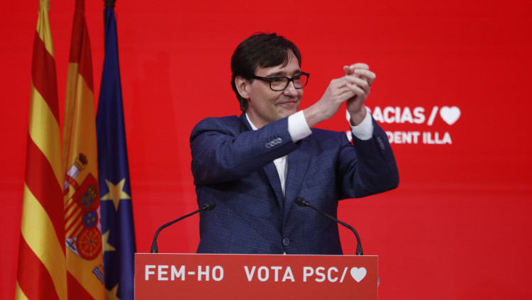Salvador Illa, líder del PSC. Agència Catalana de Notícies