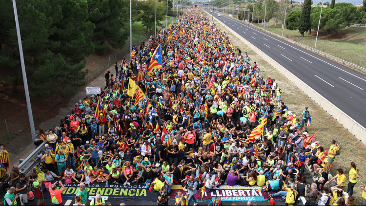 Protestes del Tsunami el 2019. Ferran Tardà