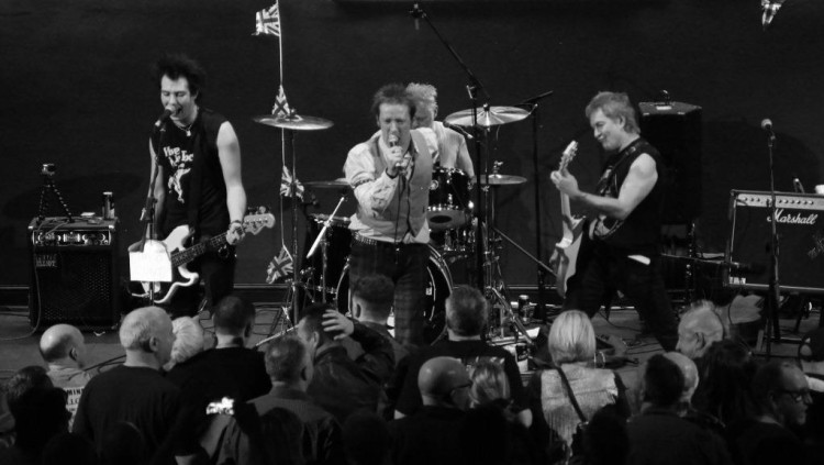 Concert tribut als Sex Pistols. Flickr
