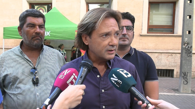 Jorge Campos, portaveu de Vox al Parlament Balear. Europa Press