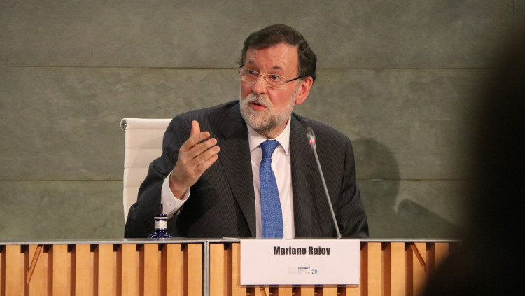 L'expresident espanyol Mariano Rajoy. Agència Catalana de Notícies