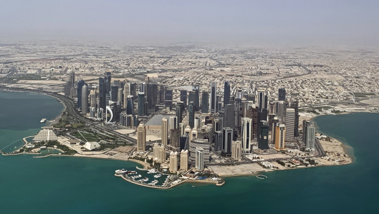 Doha, capital de Qatar. GUÍA DE VIATGE DEL FLASHPACKER, CC BY-SA 2.0, via Wikimedia Commons