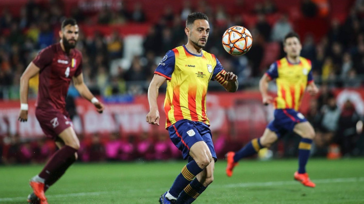 Un partit de la selecció catalana de futbol masculina| Europa Press