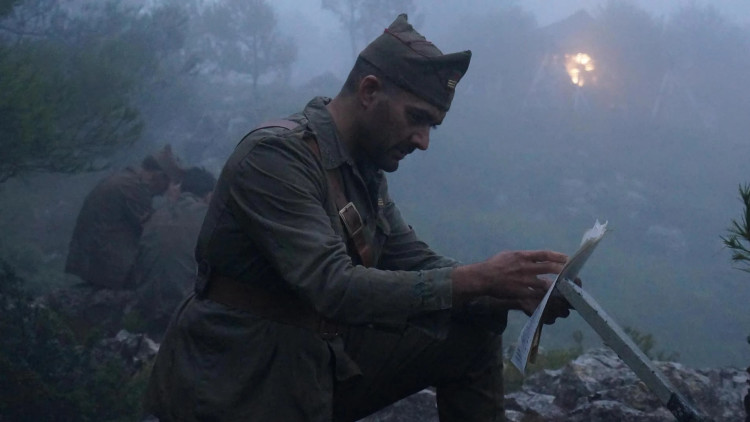Fotograma de la pel·lícula 'Ebre, del bressol a la batalla'