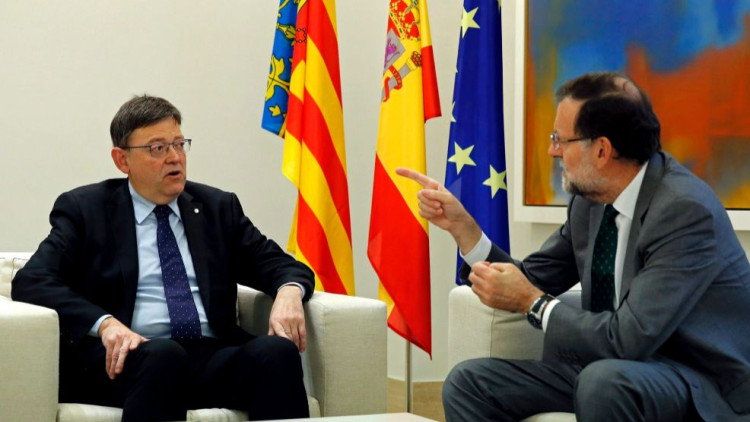 Ximo Puig i Mariano Rajoy a La Moncloa| EFE