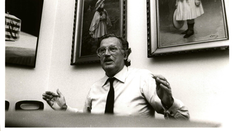 Ramon Trias Fargas. Domènec Umbert - Arxiu EL TEMPS