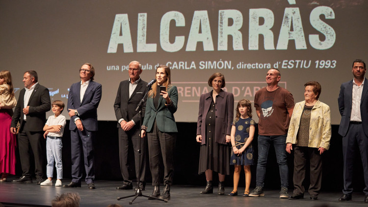 Estrena d''Alcarràs' a Lleida. Arnau Pascual
