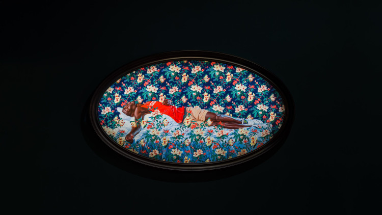 Obra de l’artista Kehinde Wiley. Moco Museum