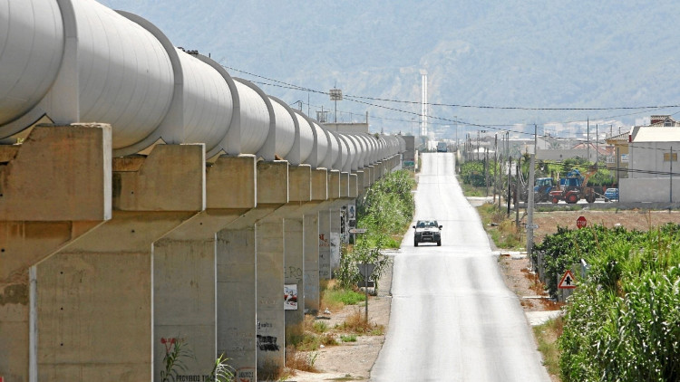 Infraestructura del transvasament del Tajo-Segura| Europa Press