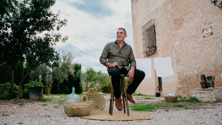 Botifarra, fotografiat en la seua Alqueria de Xàtiva. Clàudia Marconell
