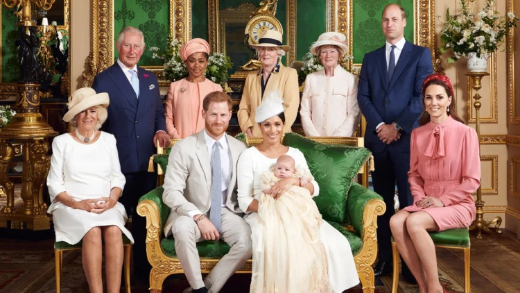 Foto familiar amb el príncep Harry d'Anglaterra. Der Spiegel