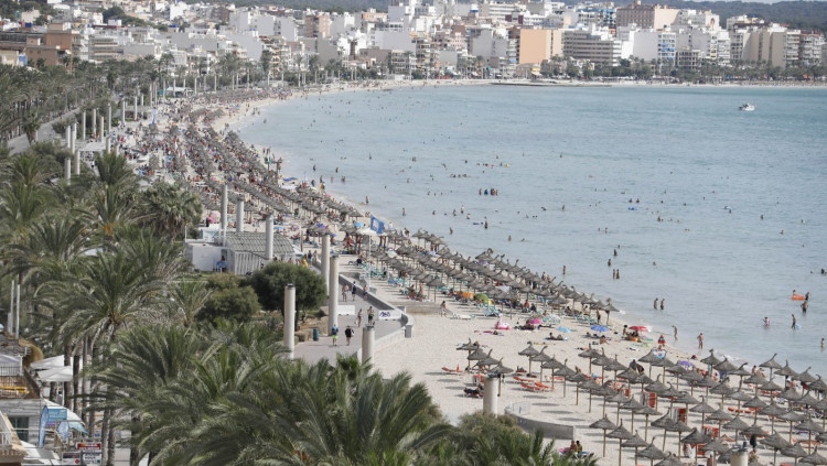 Turistes a Palma. Europa Press