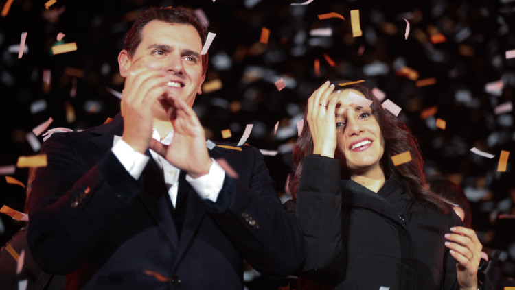 Albert Rivera i Inés Arrimadas. Efe