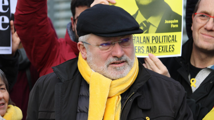 El conseller de Cultura a l'exili, Lluís Puig. Junts per Catalunya