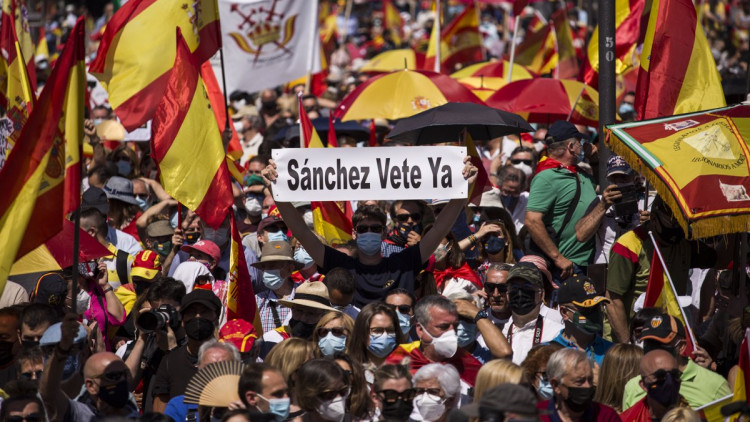 Estampa de les manifestacions anteriors| Europa Press