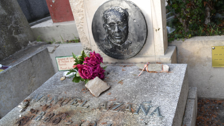 Tomba de Manuel Azaña